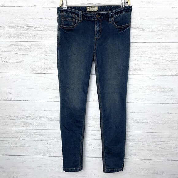 Free People Women's Jeans Skinny Dark Wash size 29 style OB420648 length 28" - Picture 1 of 10